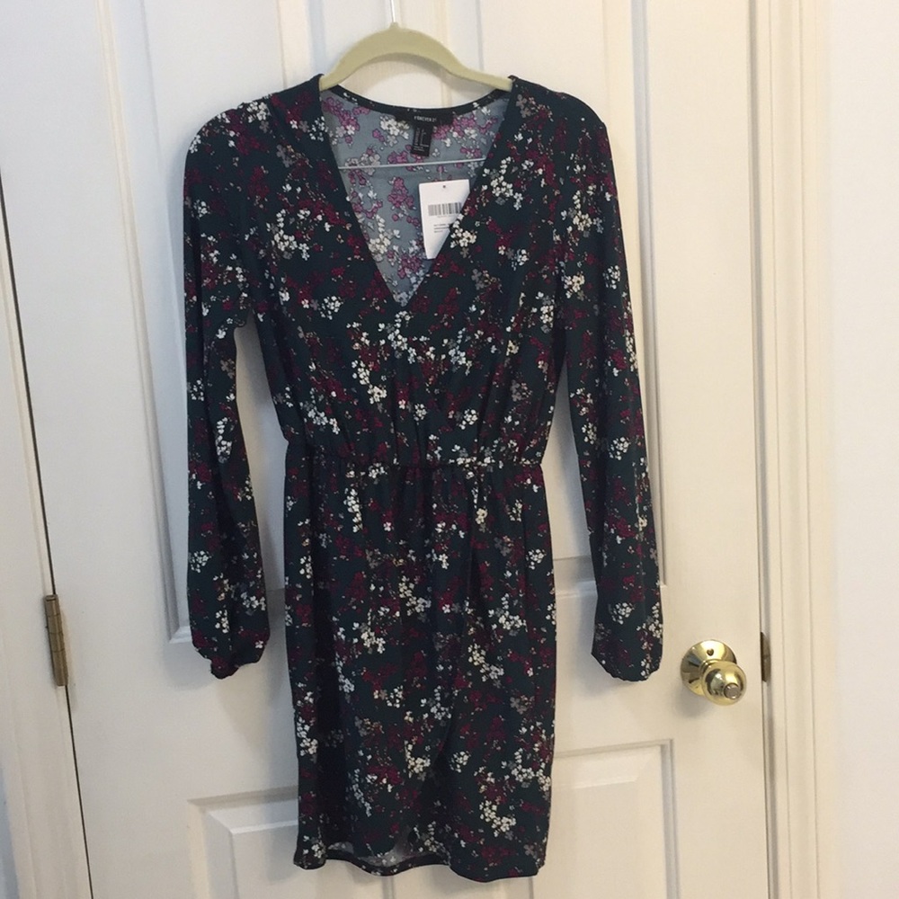 Forever 21 Mini Wrap Dress